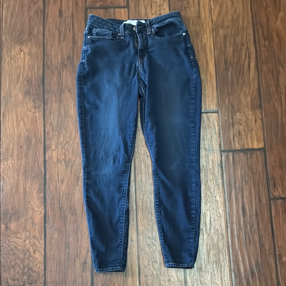Dark Blue Denim Jeans